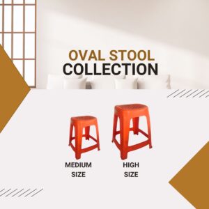 Oval Stool – Medium to High Size